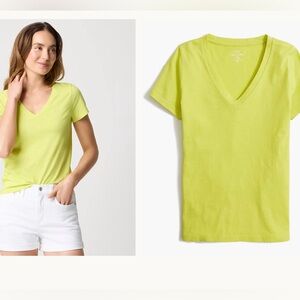 J. Crew Short-sleeve Cotton V-neck T-shirt